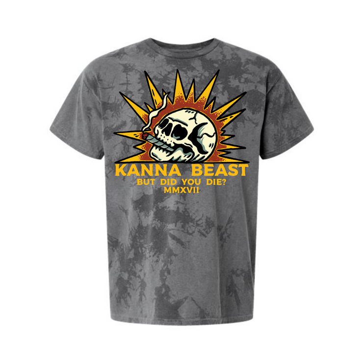 Kanna Beast Unisex Did You Die? Tie Dye T-Shirt