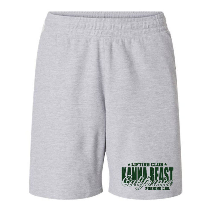 Kanna Beast Unisex Gray Lifting Club Shorts